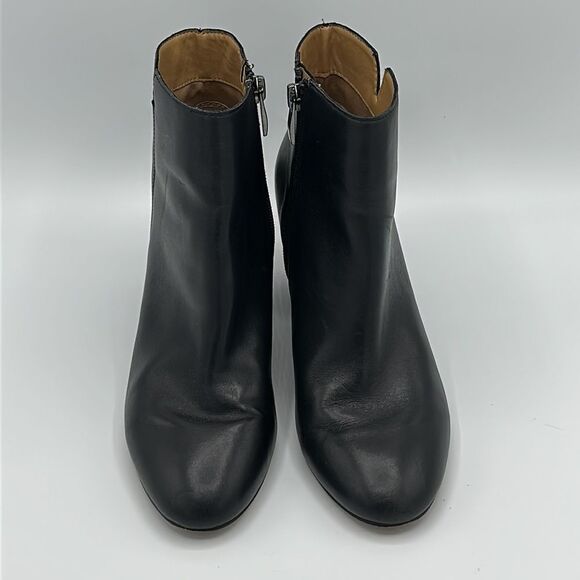 Franco Sarto Boots Size 6.5 Olympia Ankle Black Leather - Picture 3 of 11